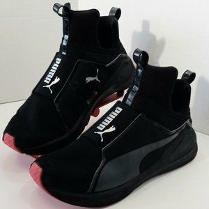 Puma Fierce - Size: US 6c; UK 5 - Black and Pink - Like New